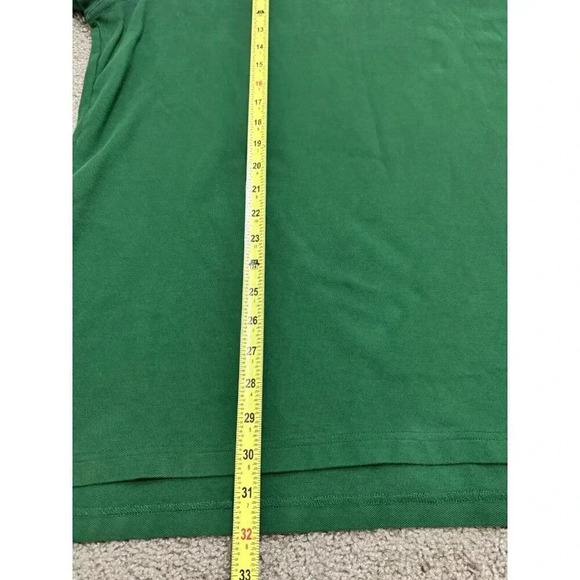 DULUTH TRADING Men’s Green Heavy Long Sleeve Polo Shirt 2XL Casual Fall Work - Picture 10 of 10